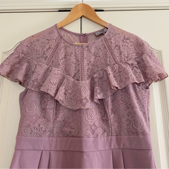 ASOS Lace Insert Pencil Midi Dress - Picture 11 of 14